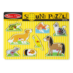 Pets Sound Puzzle, 8 Pieces