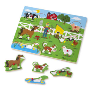 Old MacDonald's Farm Sound Puzzle - 8 Pieces