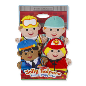 Jolly Helpers Hand Puppets, Set of 4