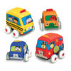 Pull-Back Vehicles, Set of 4