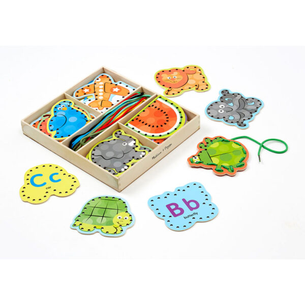 Alphabet Lacing Cards