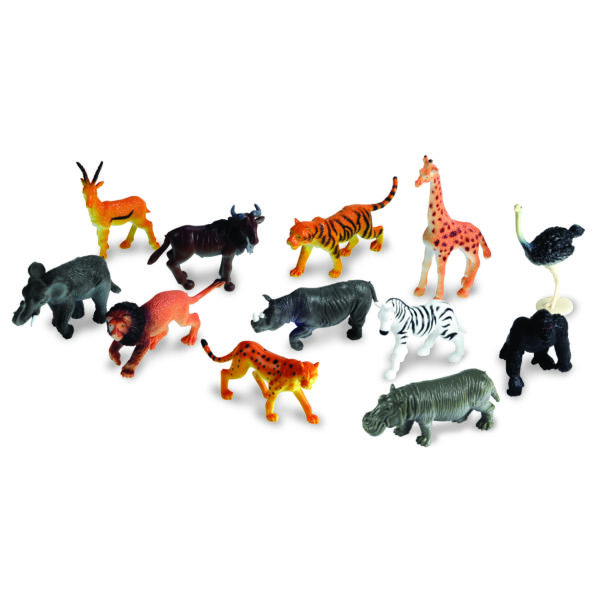 Jungle Animal Counters, Set of 60