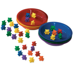 Baby Bear Sorting Set, 102 Bears, 6 Bowls