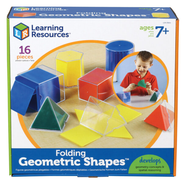 Folding Geometric Shapes, Pack of 16