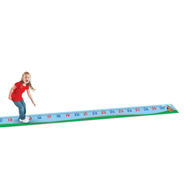 0-30 Number Line Floor Mat