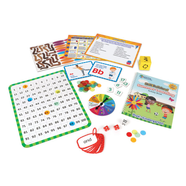 Skill Builders Summer Learning Activity Set - PreK to K