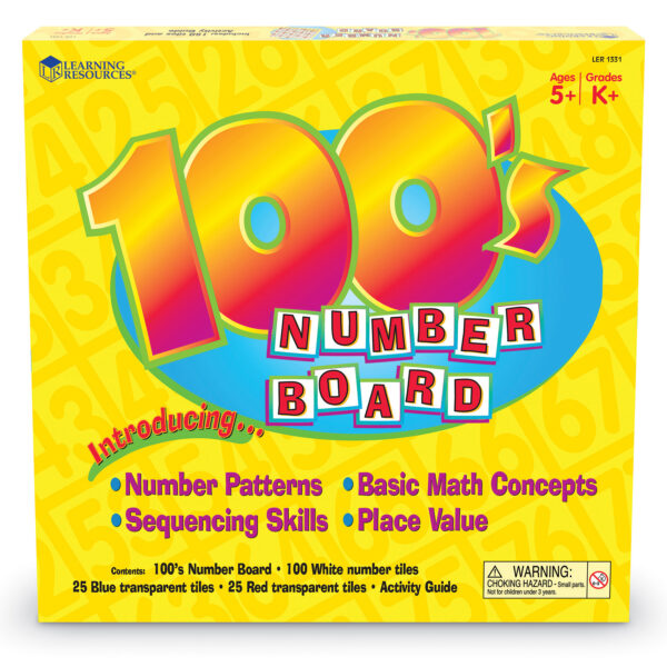 Hundreds Number Board Set