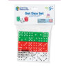 Dot Dice, Red, Green & White, 36 Per Pack, 3 Packs