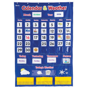 Calendar and Weather Pocket Chart