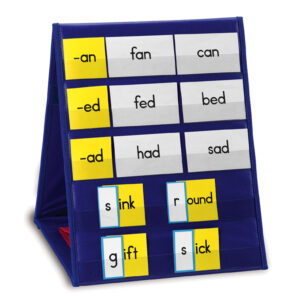 Double-sided Tabletop Pocket Chart