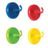 Super Strong Magnetic Hooks, 1 1-2" Diameter, 4 Per Pack, 2 Packs