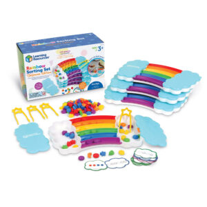 Rainbow Sorting Trays Classroom Edition