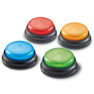 Lights and Sounds Answer Buzzers, Set of 4