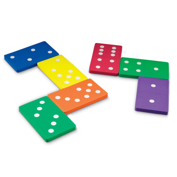 Jumbo Foam Dominoes, Set of 28