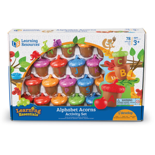 Alphabet Acorns Activity Set