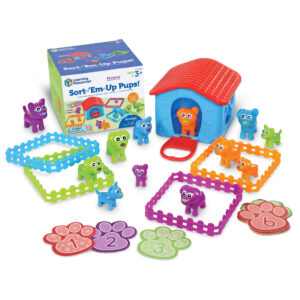 Sort Em' Up Pups Activity Set