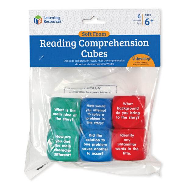 Reading Comprehension Cubes, 6-set