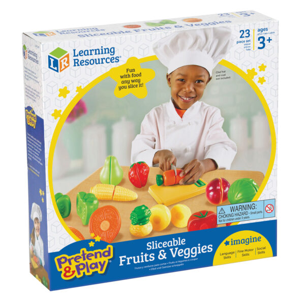 Pretend  Sliceable Fruits & Veggies