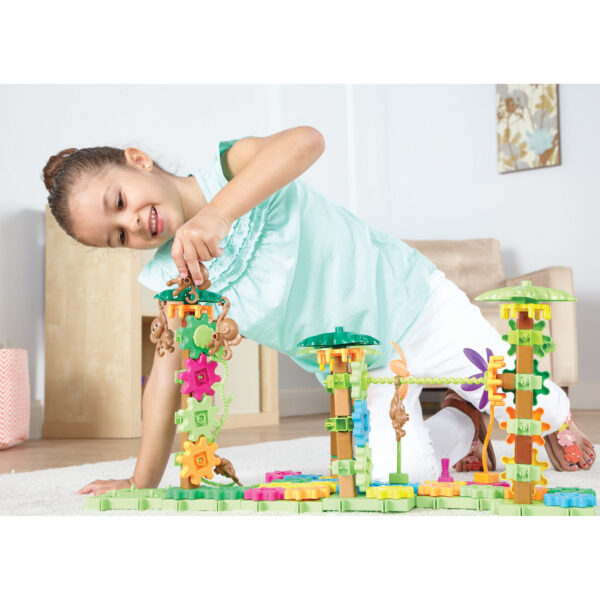 Gears! Gears! Gears! Movin' Monkeys Building Set, 103 Pieces