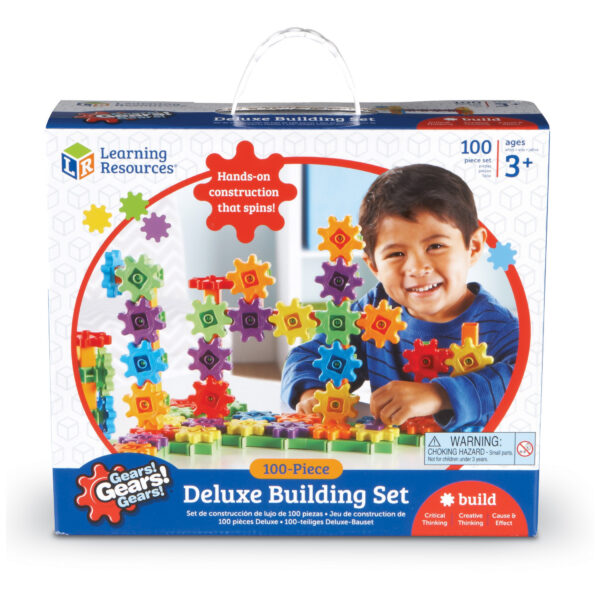 Gears! Gears! Gears! 100-Piece Deluxe Building Set