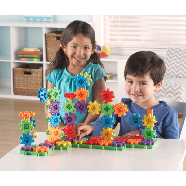 Gears! Gears! Gears! 100-Piece Deluxe Building Set