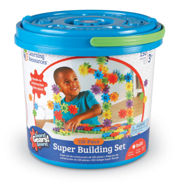 Gears! Gears! Gears! 150-Piece Super Building Set