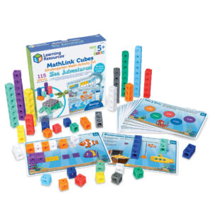 Mathlink Cubes Kindergarten Math Activity Set: Sea Adventures!