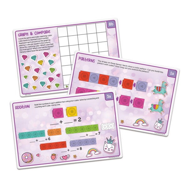 Mathlink Cubes Kindergarten Math Activity Set: Mathatics!