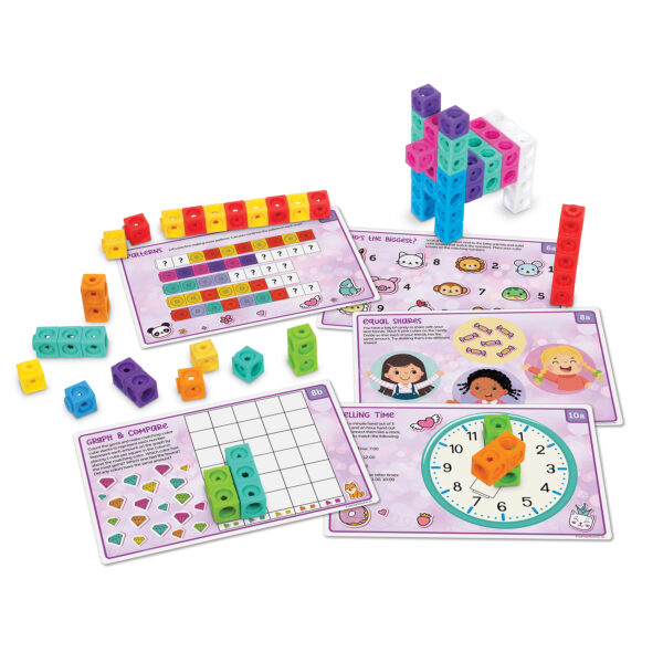 Mathlink Cubes Kindergarten Math Activity Set: Mathatics!