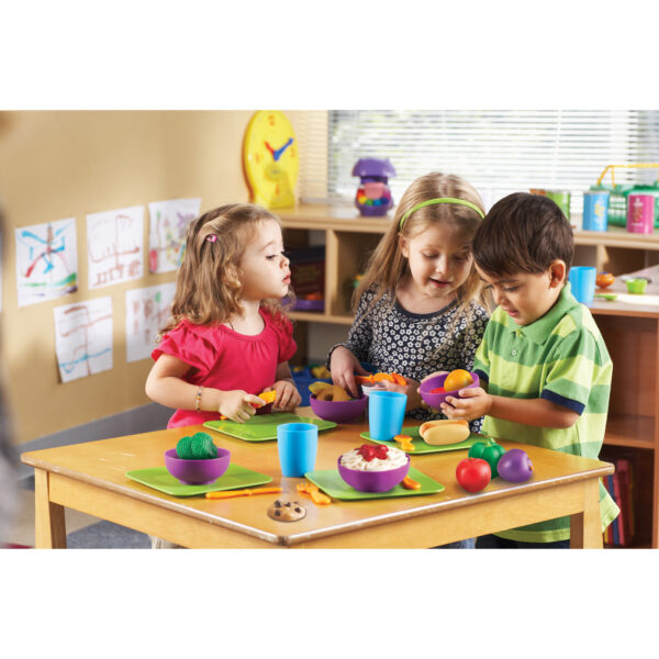 New Sprouts Classroom Play Food Set in Large Tote