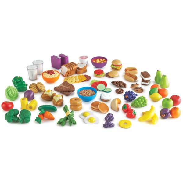 New Sprouts Classroom Play Food Set in Large Tote