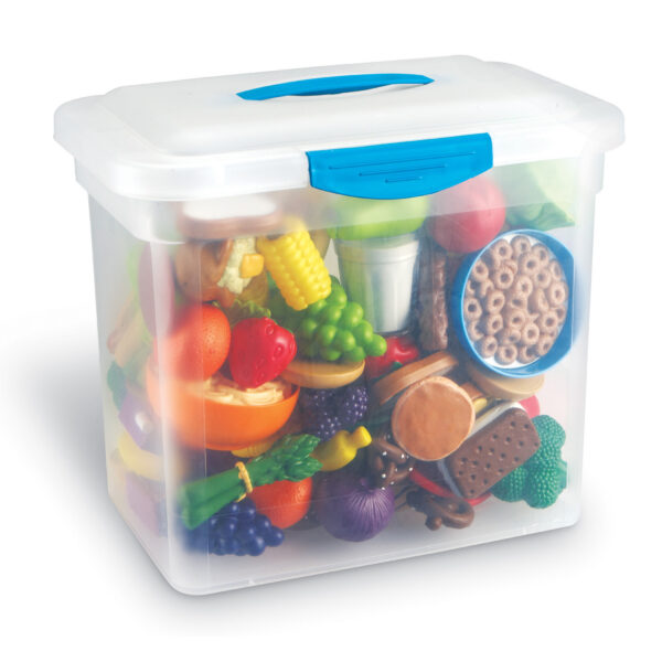 New Sprouts Classroom Play Food Set in Large Tote