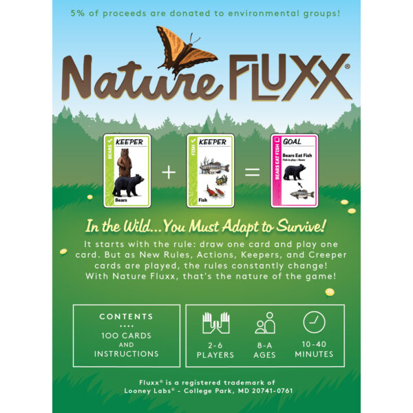 Nature Fluxx Card Game