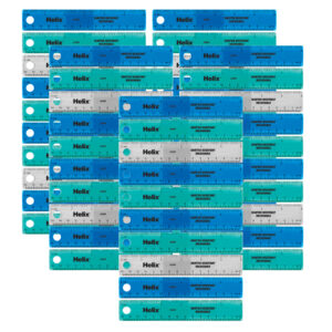 Shatter Resistant Ruler 6" - 15cm, Pack of 50