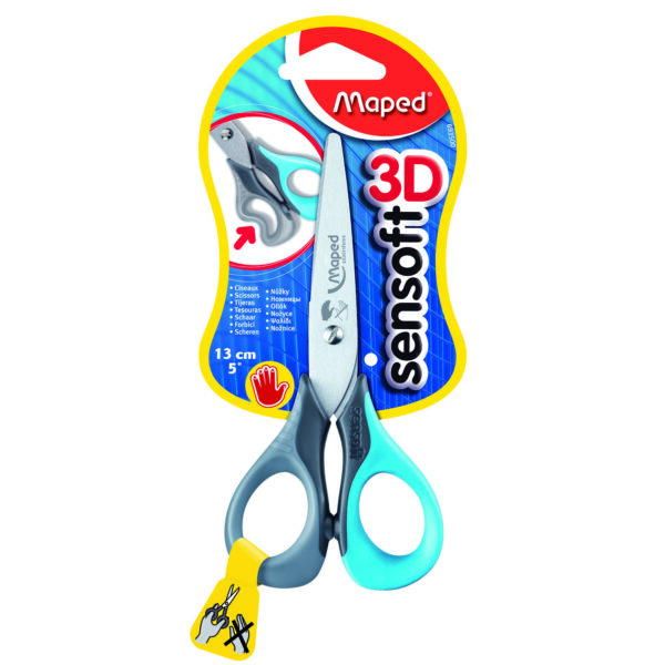 5" Sensoft Scissors with Flexible Handles - Lefty, Pack of 12