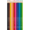 Triangular Colored Pencils, 12 Per Pack, 12 Packs