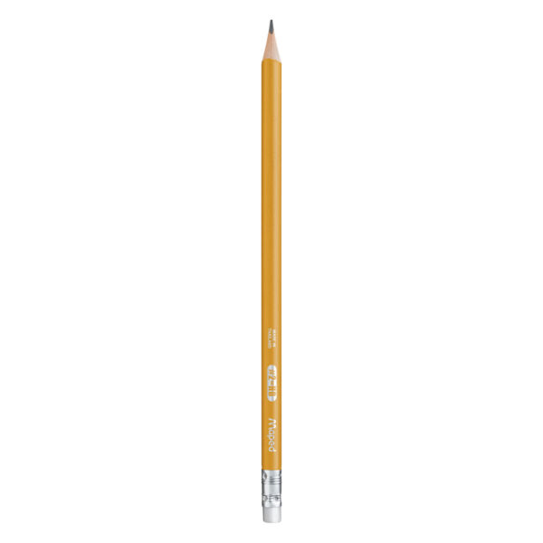 Essentials Yellow Triangular Graphite #2 Pencils, Pack of 144