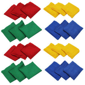 Bean Bags, 2.5" x 3.5", 12 Per Pack, 2 Packs