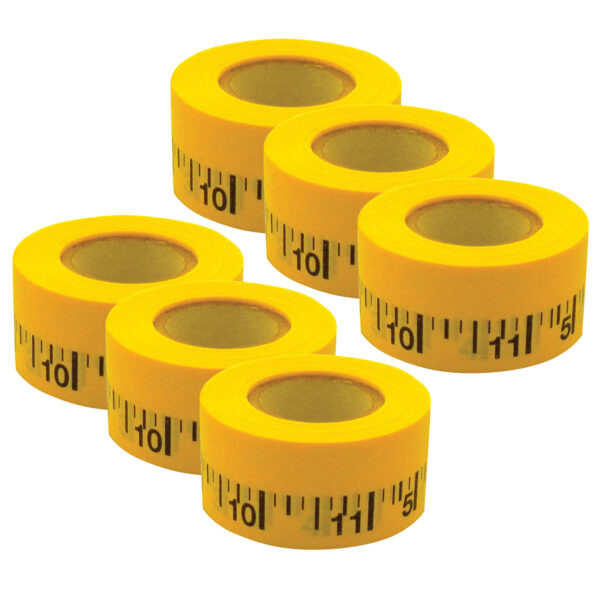 Measurement Tape, 6 Rolls