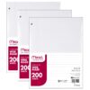 Notebook Filler Paper, Wide Ruled, 200 Sheets Per Pack, 3 Packs