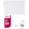 Notebook Filler Paper, Wide Ruled, 200 Sheets Per Pack, 3 Packs