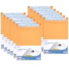 Press-It Seal-It Envelopes, 10" x 13", 4 Per Box, 12 Boxes