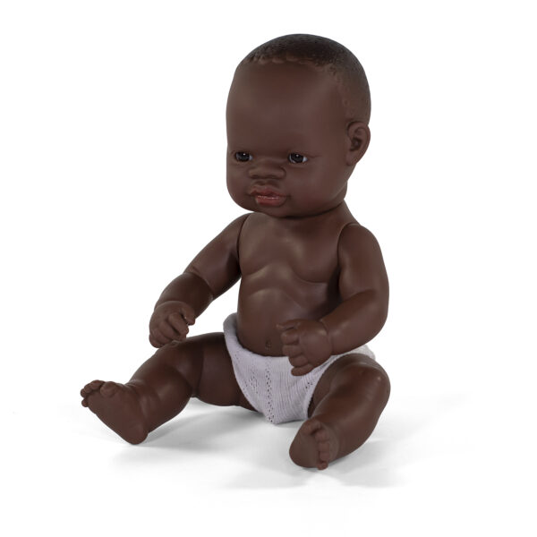 Anatomically Correct Newborn Doll, 12-5-8", African Boy