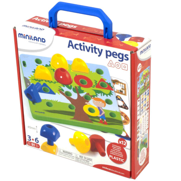 Activity Pegs, 30 Pieces