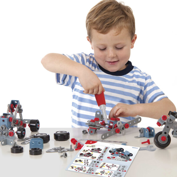 Mecatech, Vehicle & Robot Building Set, 106 Pieces