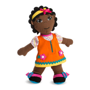 Multicultural Fastening Dolls, African Girl