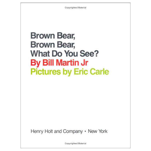 Brown Bear, Brown Bear Big Book