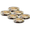 Contractor Grade Masking Tape, 0.94 in x 60.1 yd (24mm x 55m), Pack of 6