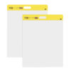 Wall Pad, 20 in x 23 in, White, 20 Sheets-Pad, 2 Pads-Pack, Mounts with Command Strips included