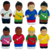 All Star Kids Multicultural Children Figurines, Set of 8